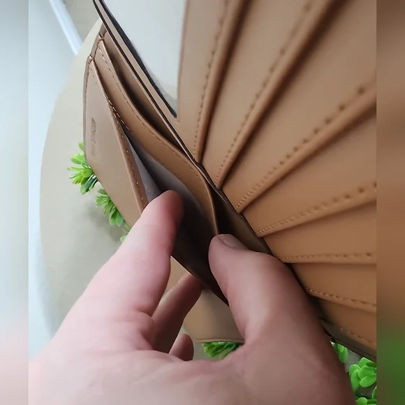 EUC Michael Kors Brown Monogram Wallet Passport Holder - Picture 8 of 8